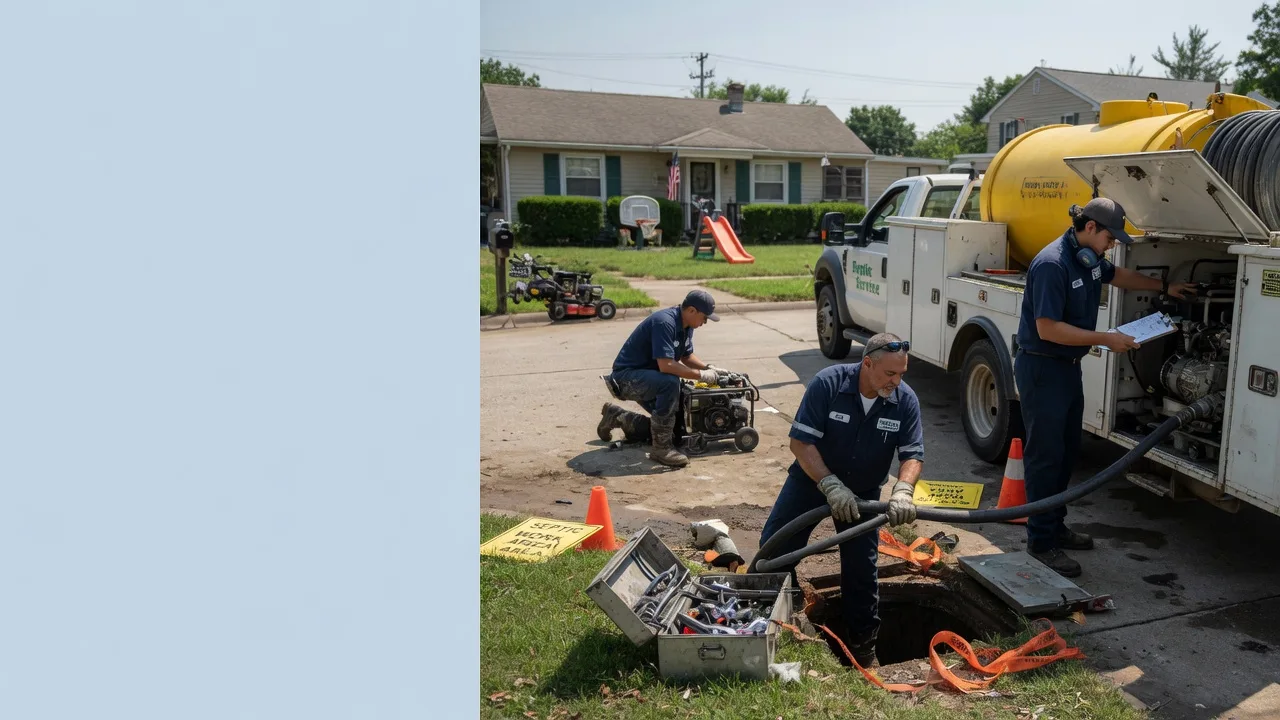Septic Tank Pumping in Apex, NC near me